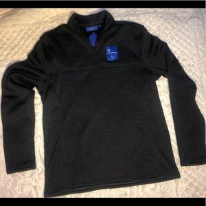 Grey Apt 9 Fleece Zip-Up Sweatshirt